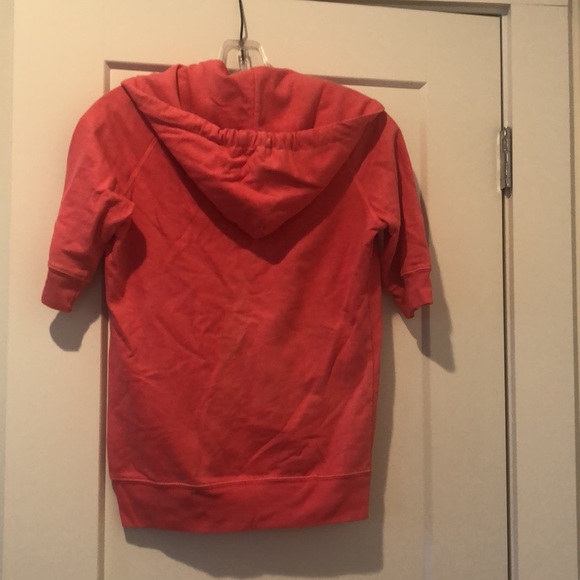 J. Crew XS Pullover hoodie in pink. - Picture 2 of 6